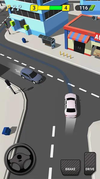 Pick Me Up 3D: Taxi Game (Пик Ми Ап 3Д)  [МОД Бесконечные деньги] Screenshot 3