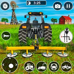 Взлом Real Tractor Driving Games (Риал Трактор Драйвинг Геймс)  [МОД Меню] - последняя версия apk на Андроид