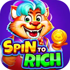 Взломанная Spin To Rich - Vegas Slots (Спин Ту Рич)  [МОД Menu] - стабильная версия apk на Андроид