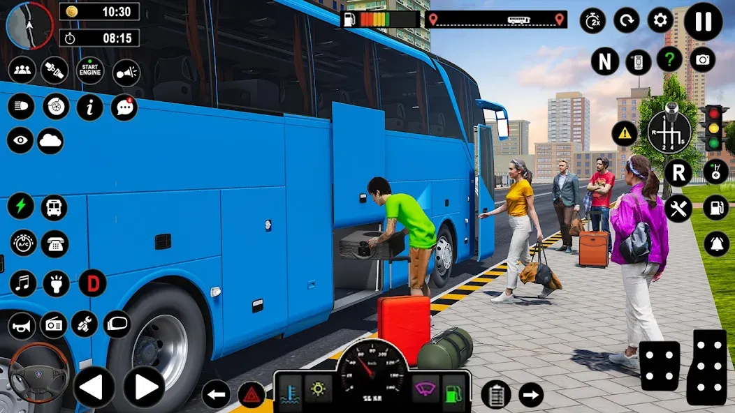 Coach Bus Games: Bus Simulator (Коуч Бас Геймс)  [МОД Бесконечные деньги] Screenshot 4