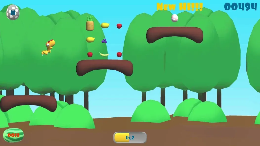 Dinosaur Run (Динозавр Ран)  [МОД Много денег] Screenshot 2