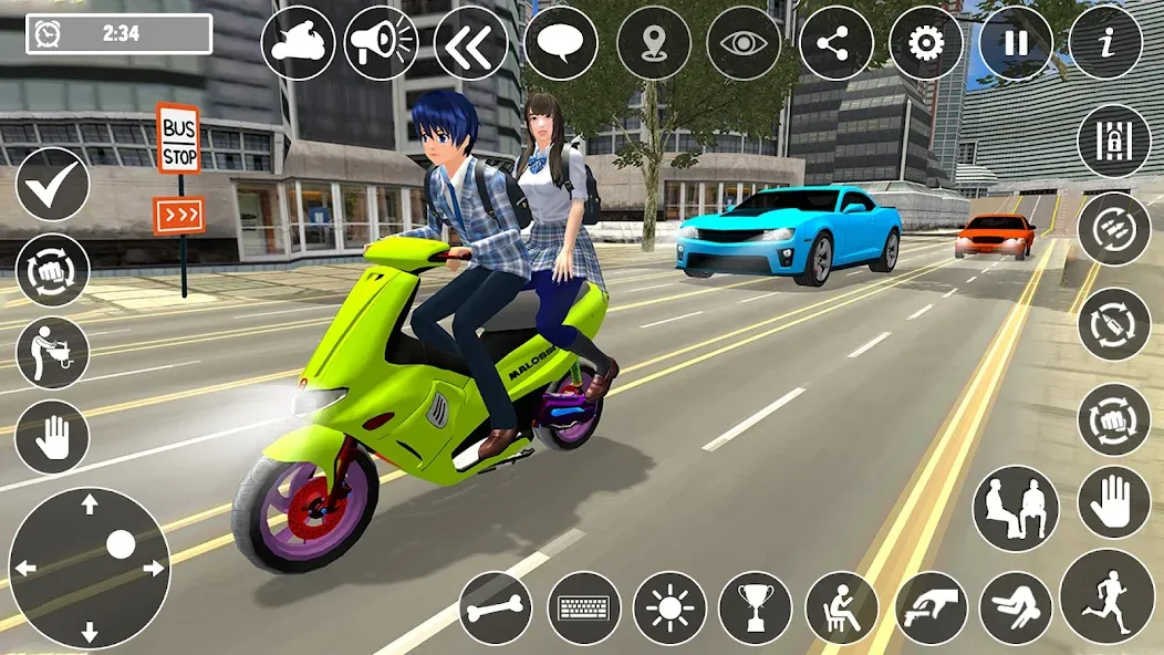 High School Boy Virtual Life  [МОД Unlocked] Screenshot 5