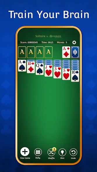 Solitaire: Classic Card Games  [МОД Unlimited Money] Screenshot 1