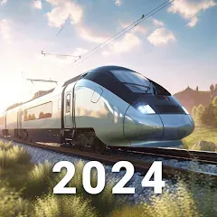 Скачать взломанную Train Manager - 2024 (Трейн Менеджер)  [МОД Mega Pack] - последняя версия apk на Андроид