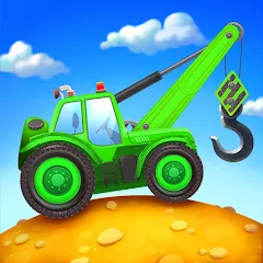 Скачать взломанную Build a House: Building Trucks  [МОД Unlocked] - последняя версия apk на Андроид