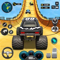 Взлом Monster Truck Games- Car Games  [МОД Unlimited Money] - полная версия apk на Андроид