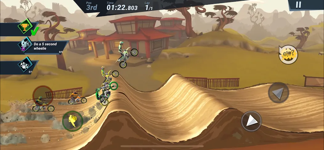 Mad Skills Motocross 3 (Мэд Скиллз Мотокросс 3)  [МОД Unlocked] Screenshot 1