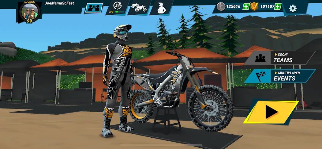 Mad Skills Motocross 3 (Мэд Скиллз Мотокросс 3)  [МОД Unlocked] Screenshot 4