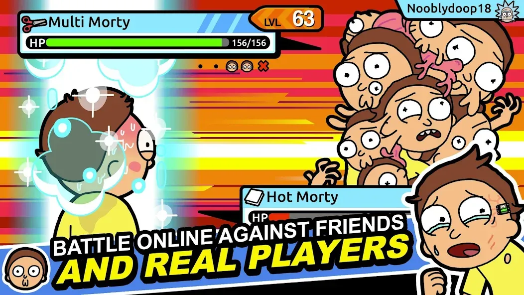 Rick and Morty: Pocket Mortys (Покет Мортис)  [МОД Mega Pack] Screenshot 2