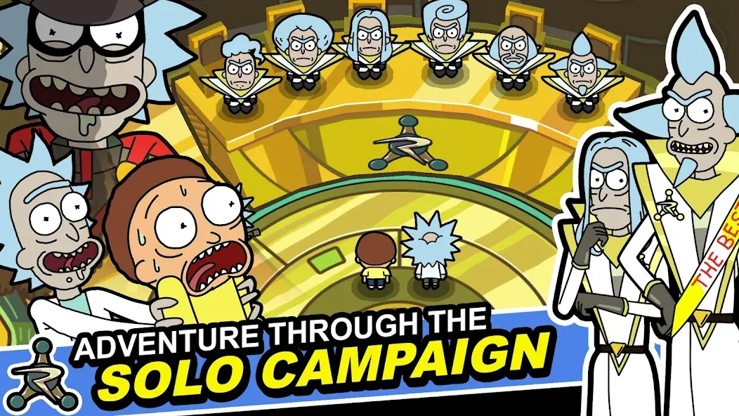 Rick and Morty: Pocket Mortys (Покет Мортис)  [МОД Mega Pack] Screenshot 3