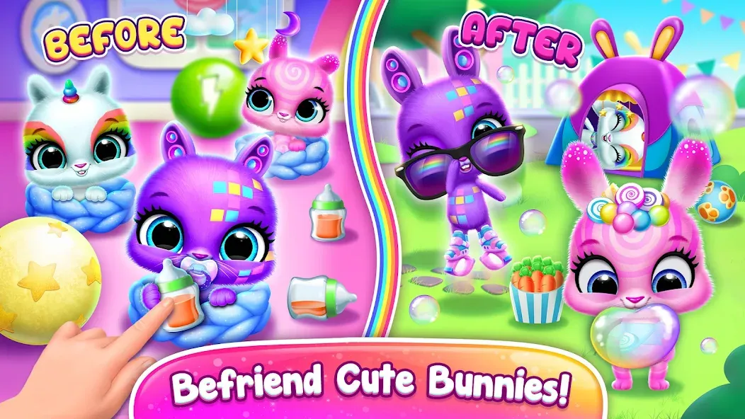 Bunnsies - Happy Pet World (Баннсиз)  [МОД Mega Pack] Screenshot 5