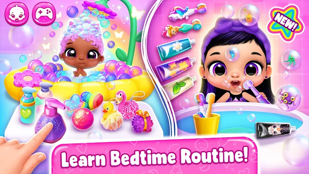 Giggle Babies - Toddler Care (Гигл Бебис)  [МОД Unlimited Money] Screenshot 2