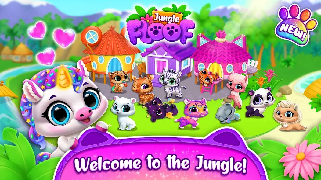 Jungle Floof - Island Pet Care (Джангл Флооф)  [МОД Все открыто] Screenshot 4