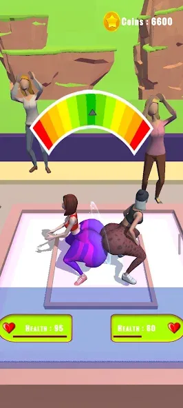 Twerk Race 3D: Belly Body Run (Тверк Рейс 3D)  [МОД Mega Pack] Screenshot 3