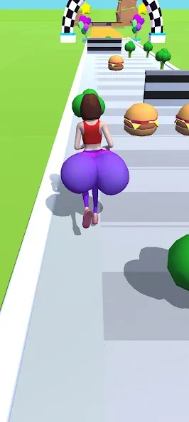 Twerk Race 3D: Belly Body Run (Тверк Рейс 3D)  [МОД Mega Pack] Screenshot 4