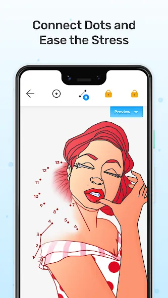 Dot to Dot : Connect the Dots (Дот ту Дот)  [МОД Много монет] Screenshot 3