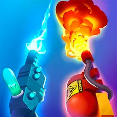 Скачать взлом Crazy Gun Inventor (Крейзи Ган Инвентор)  [МОД Mega Pack] - последняя версия apk на Андроид