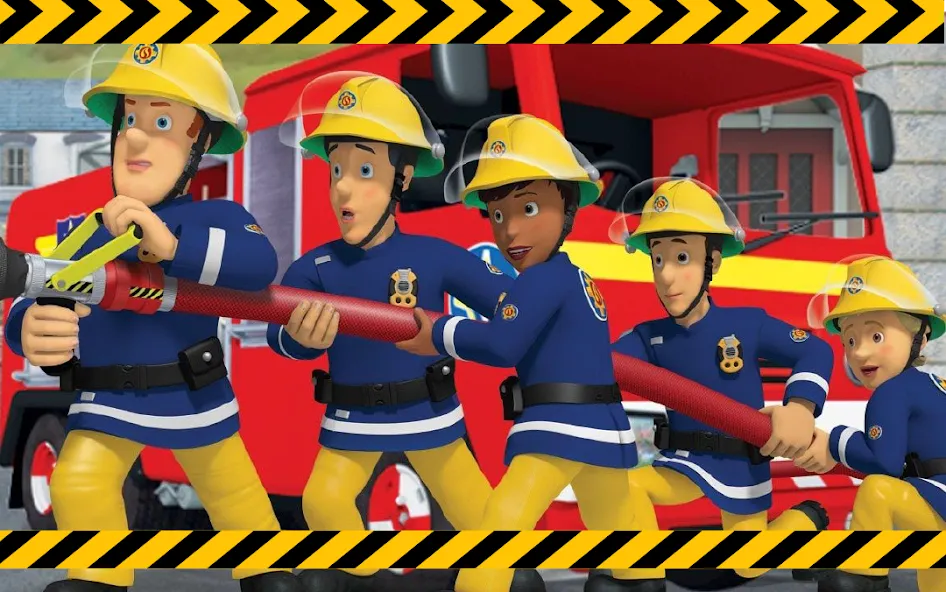 Fireman sam Truck rescue (Пожарный Сэм и спасение на грузовике)  [МОД Много денег] Screenshot 1