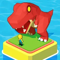 Скачать взлом Dino Tycoon - 3D Building Game  [МОД Бесконечные деньги] - стабильная версия apk на Андроид