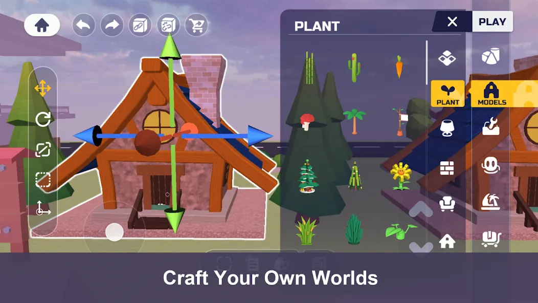 Uni - Craft your world (Юни)  [МОД Unlocked] Screenshot 1