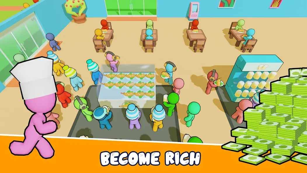 Kitchen Fever: Food Tycoon (Китчен Фивер)  [МОД Menu] Screenshot 1