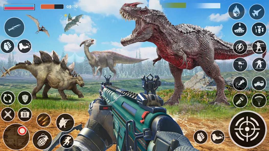 Wild Dino Hunting: Zoo Hunter (Дино Хантер)  [МОД Все открыто] Screenshot 2