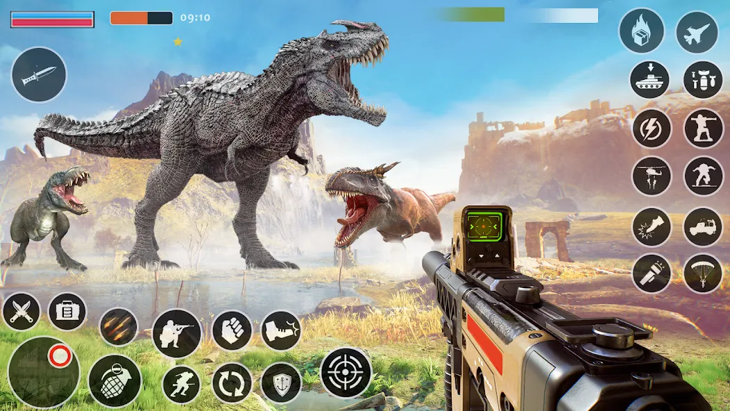 Wild Dino Hunting: Zoo Hunter (Дино Хантер)  [МОД Все открыто] Screenshot 3