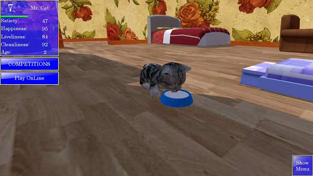 Cute Pocket Cat 3D (Сьют Покет Кэт 3Д)  [МОД Mega Pack] Screenshot 4