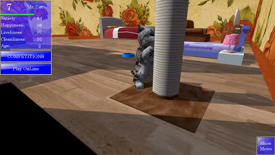 Cute Pocket Cat 3D (Сьют Покет Кэт 3Д)  [МОД Mega Pack] Screenshot 5