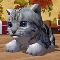 Взлом Cute Pocket Cat 3D (Сьют Покет Кэт 3Д)  [МОД Mega Pack] - стабильная версия apk на Андроид