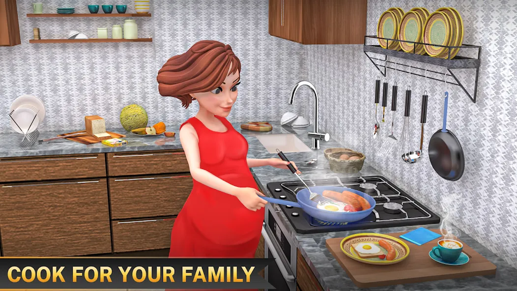 The Mother Sim Life Mom Games  [МОД Mega Pack] Screenshot 4