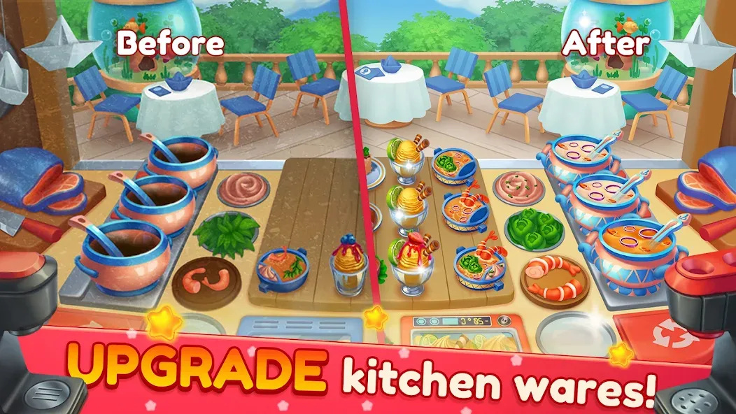 Cooking Artist: Kitchen Game (Кукинг Артист)  [МОД Unlocked] Screenshot 2