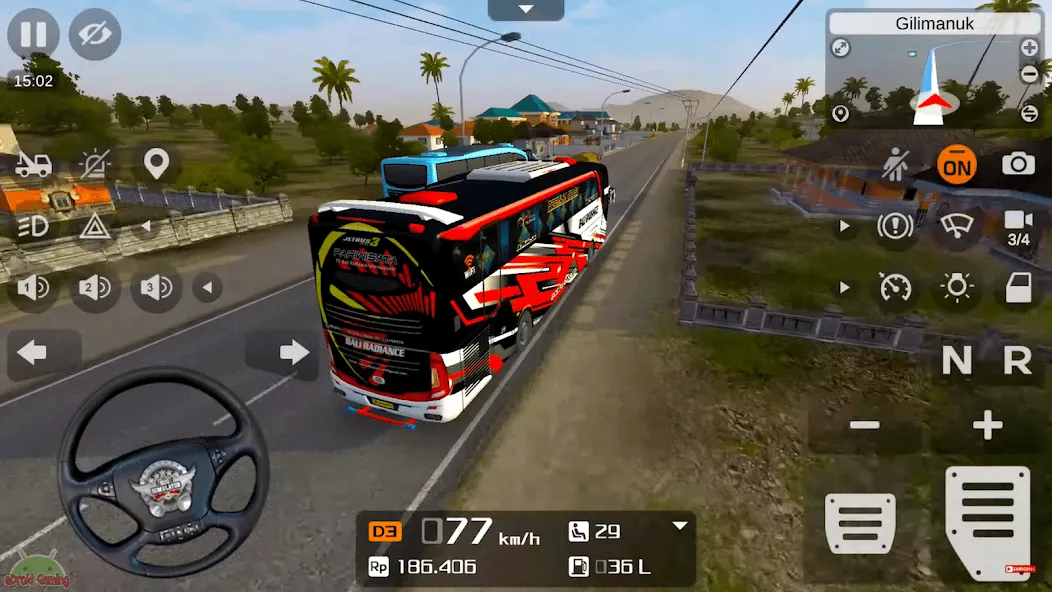 Coach Tourist Bus City Driving  [МОД Unlocked] Screenshot 1