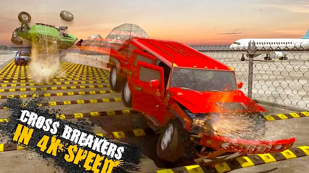 Car Crash Speed Bump Car Games  [МОД Menu] Screenshot 3