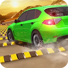 Взлом Car Crash Speed Bump Car Games  [МОД Menu] - стабильная версия apk на Андроид