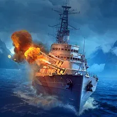 Взломанная World of Warships Legends PvP (Ворлд оф Варшипс Легендс)  [МОД Menu] - последняя версия apk на Андроид