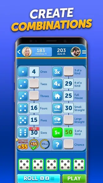 Dice With Buddies™ Social Game (Дайс вместе с друзьями Социальная игра)  [МОД Unlocked] Screenshot 3