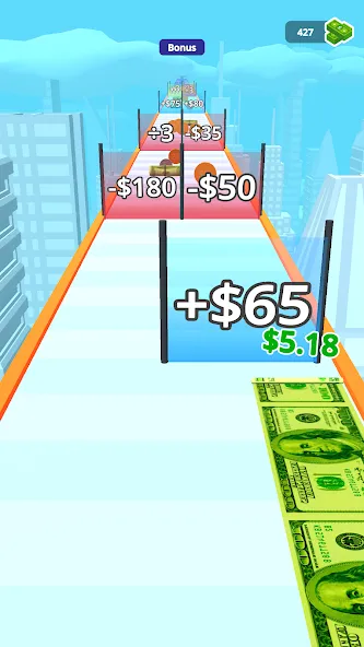 Money Rush (Мани Раш)  [МОД Много монет] Screenshot 2