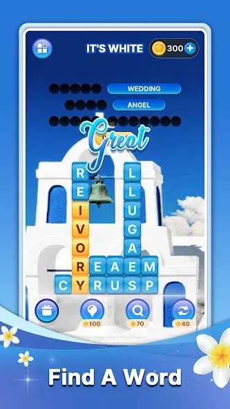 Word Search Block Puzzle Game  [МОД Бесконечные деньги] Screenshot 1