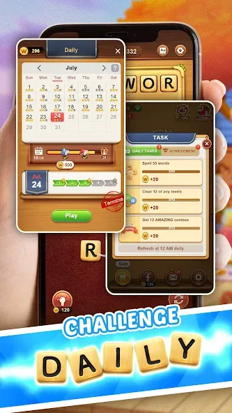 Word Connect (Ворд Коннект)  [МОД Все открыто] Screenshot 4