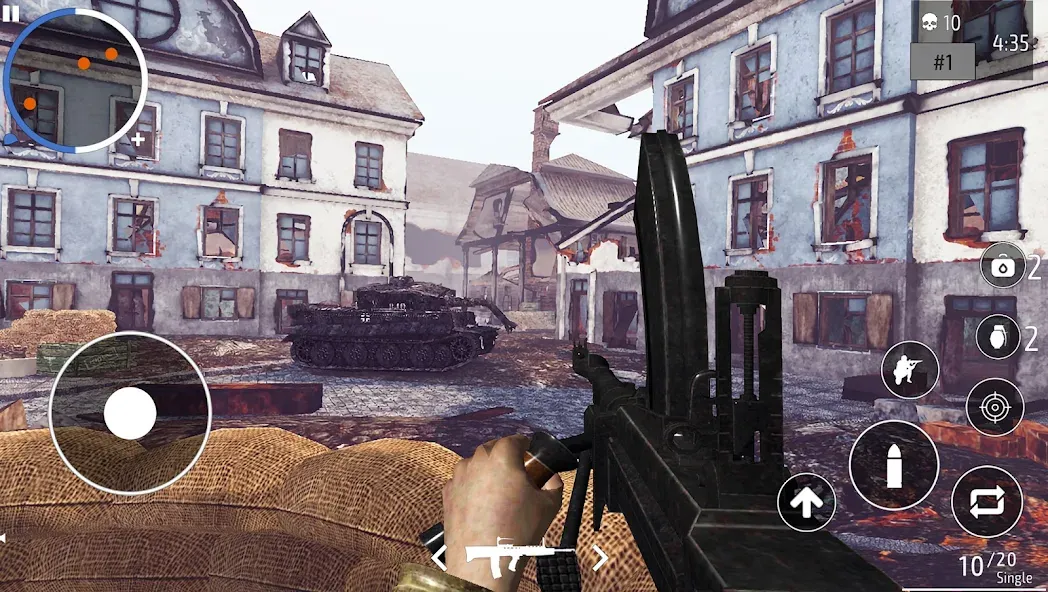 World War 2 Shooter offline (Мировая война 2 Стрелок)  [МОД Много монет] Screenshot 3