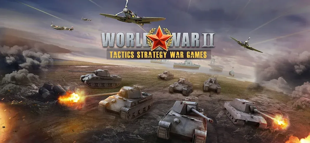 World War 2: Strategy Games (Вторая мировая война)  [МОД Menu] Screenshot 1