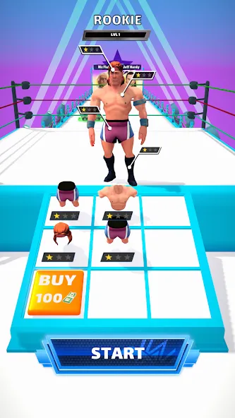 Wrestling Trivia Run (Рестлинг Тривия Ран)  [МОД Все открыто] Screenshot 3