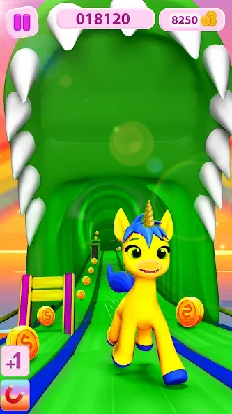 Unicorn Kingdom: Running Games (Юникорн Кингдом)  [МОД Много денег] Screenshot 5