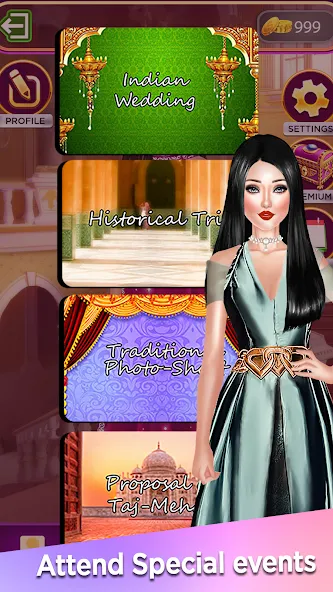 Dress Up Game-Make Up games  [МОД Меню] Screenshot 5