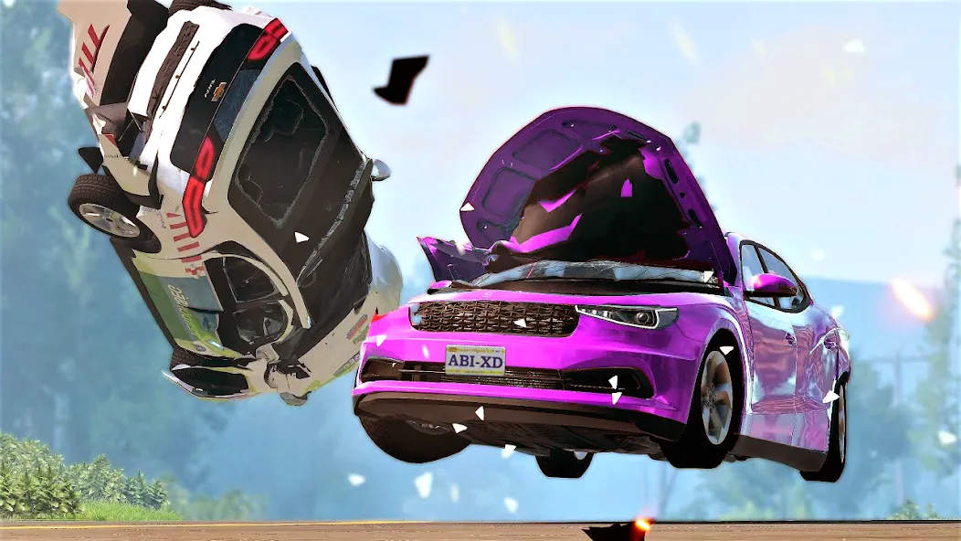 Car Crash: 3D Mega Demolition (Кар краш)  [МОД Unlimited Money] Screenshot 2