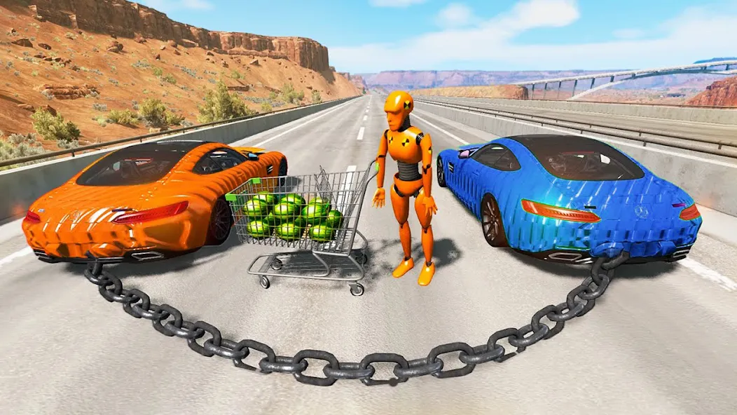 Car Crash: 3D Mega Demolition (Кар краш)  [МОД Unlimited Money] Screenshot 4