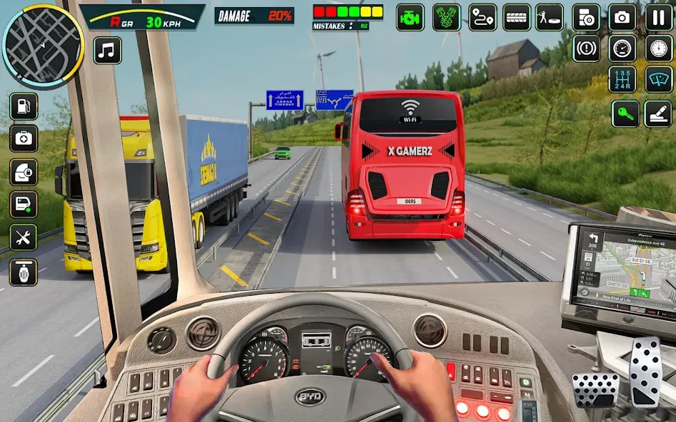 City Bus Simulator - Bus Drive  [МОД Menu] Screenshot 3