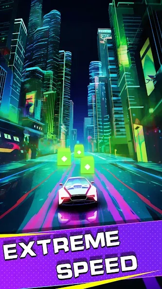 Beat Racing:Car&Music game (Бит Кар Гонки игра музыки )  [МОД Много денег] Screenshot 3