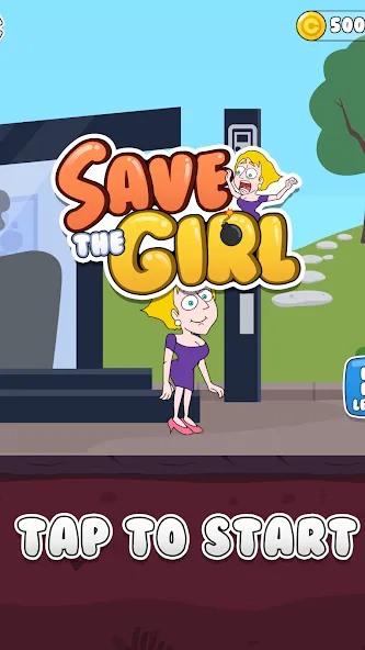 Save The Girl  [МОД Бесконечные деньги] Screenshot 1